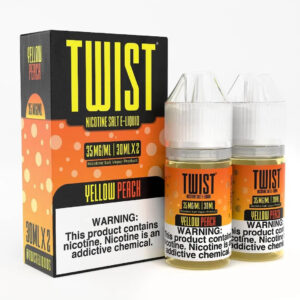 Twist e-Liquids Salt yellow Peach - 60ml Nic Salt
