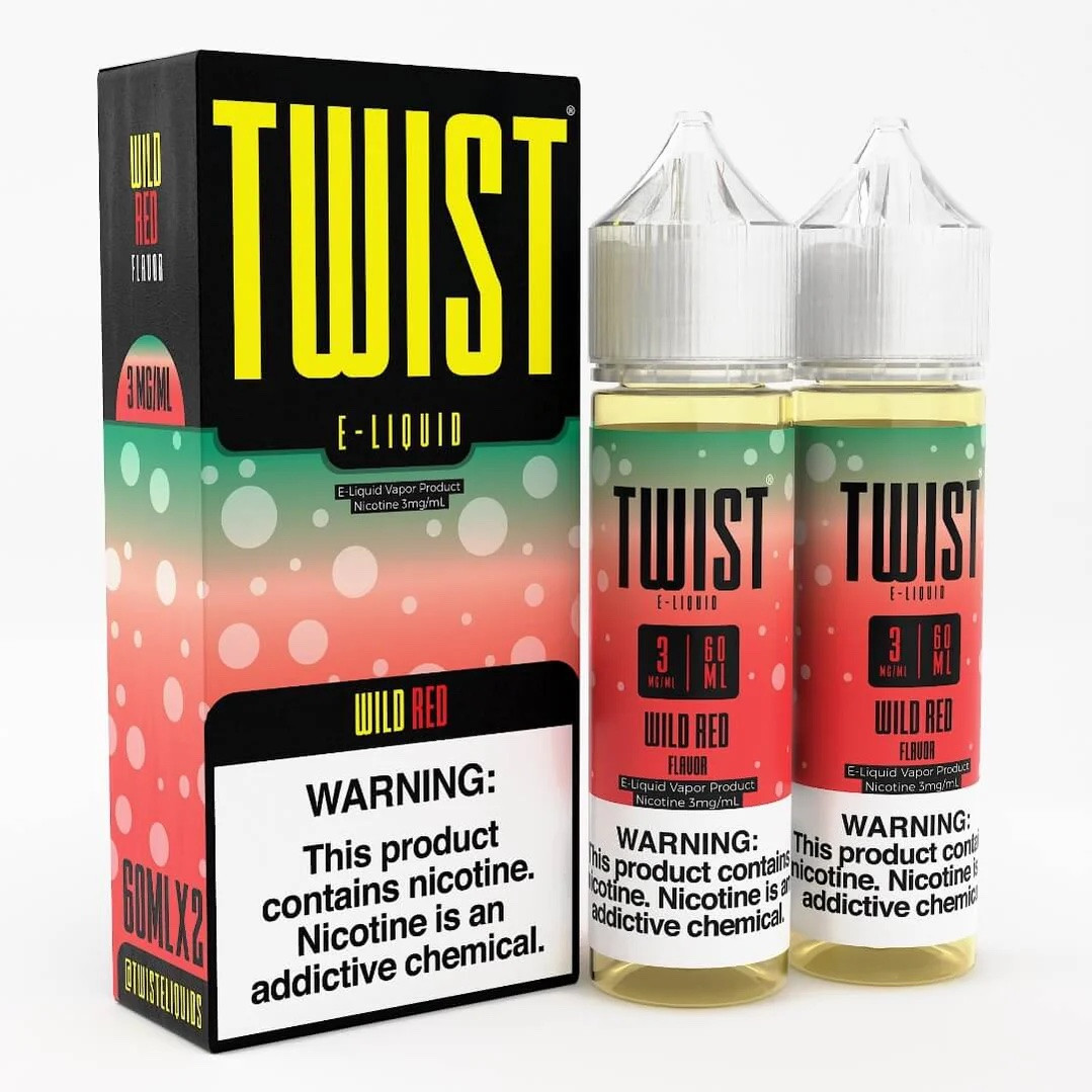 Twist e-Liquids Wild Redu00a0- 120ml Vape Juice