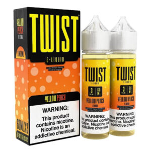 Twist e-Liquids Yellow Peach - 120ml Vape Juice