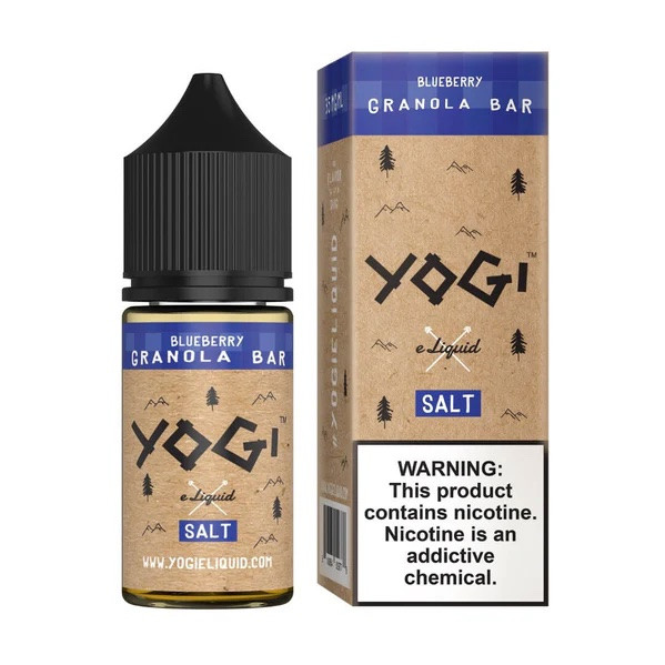 Yogi Salt - Blueberry Granola Bar Nic Salt